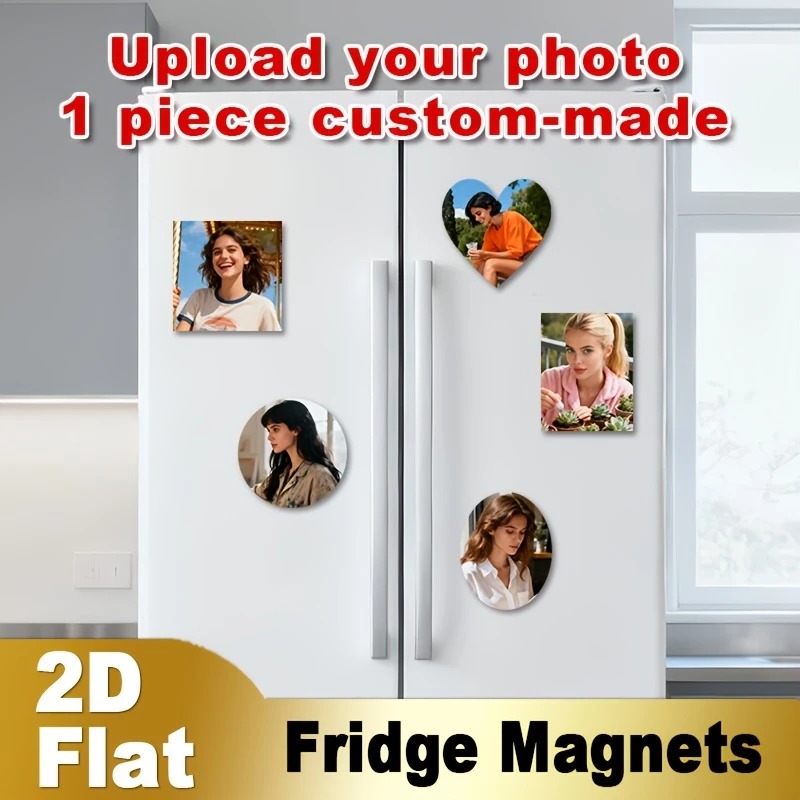 Pet Portrait Custom - مغناطيس ثلاجة مخصص بصورة شخصية ثنائية