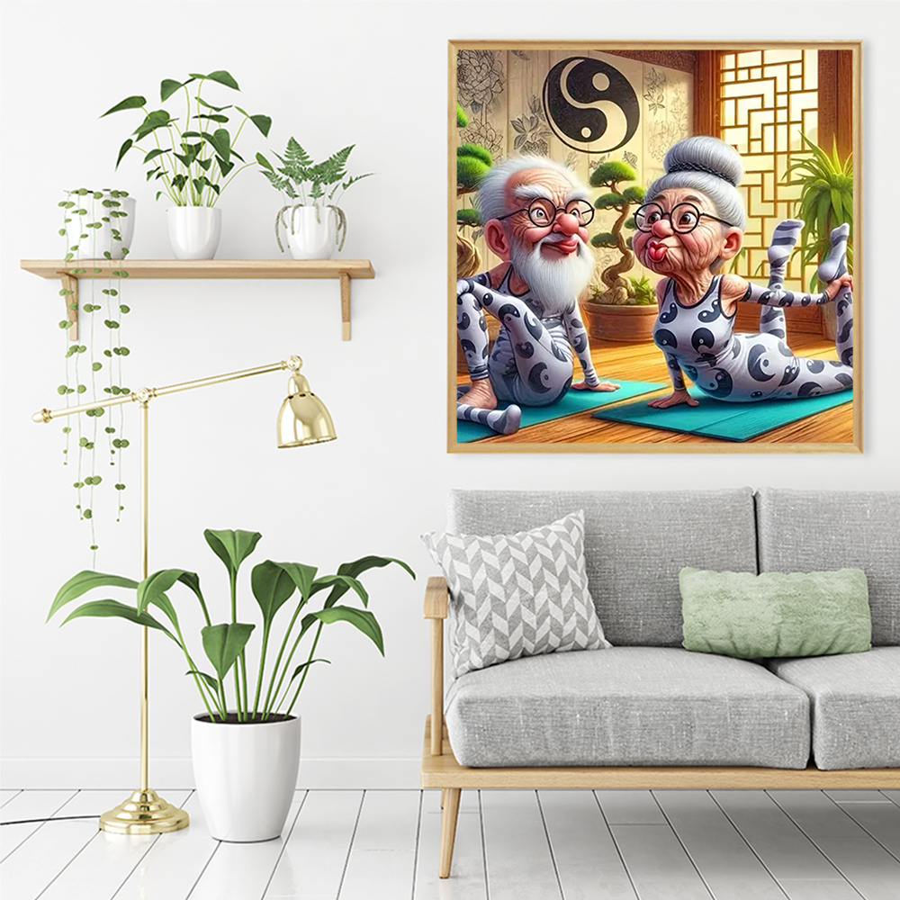 Momoart كبار السن الماس الفسيف - مراجعة Photo Mosaic Print وسعره