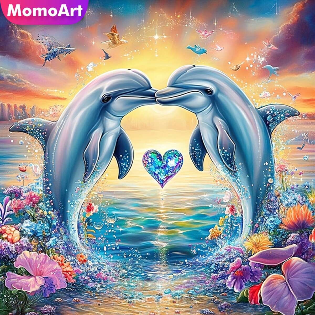 Momoart جديد وصول الماس اللوحة - مراجعة Photo Mosaic Print وسعره