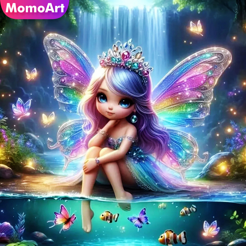 Momoart فتاة الماس الفسيفساء ص - مراجعة Photo Mosaic Print وسعره
